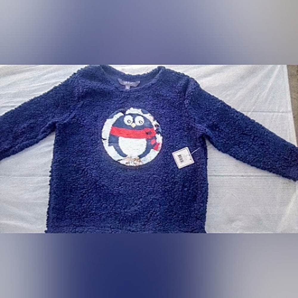 Not so Ugly Reversable Christmas Sweater NWT Size Large by IJAK